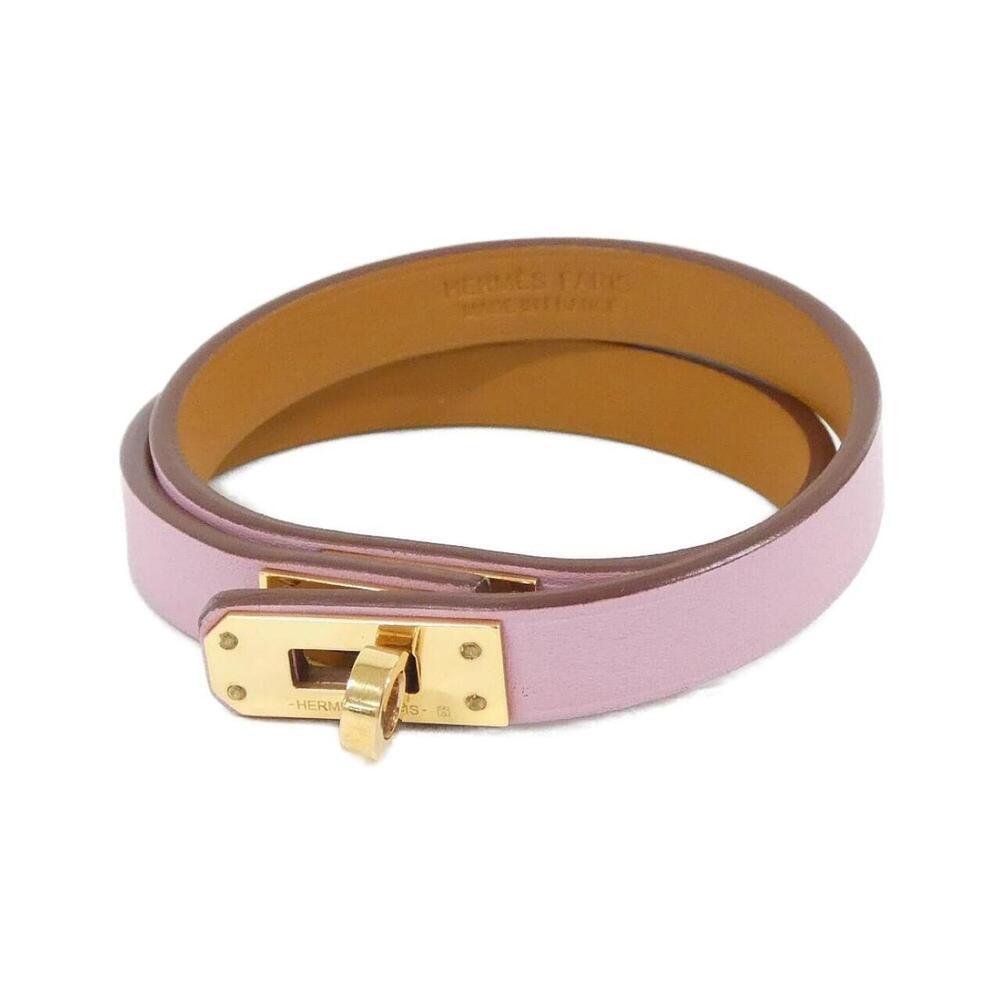 HERMES Pink Charm Bracelet